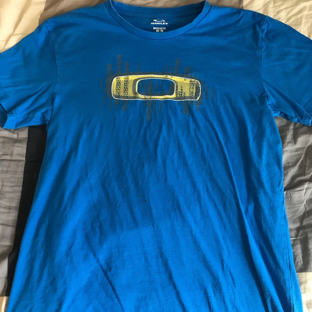 Oakley Graphic Tee (M - Blue)